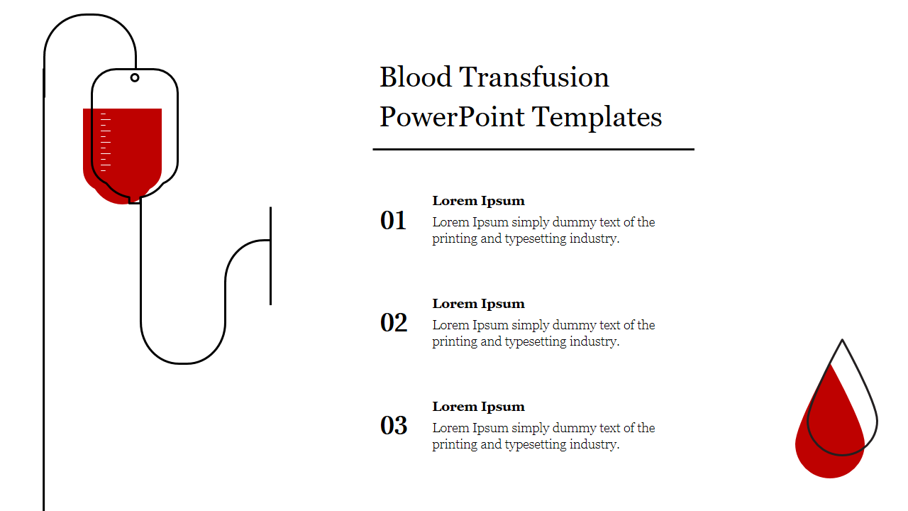Free Blood Transfusion PowerPoint Templates